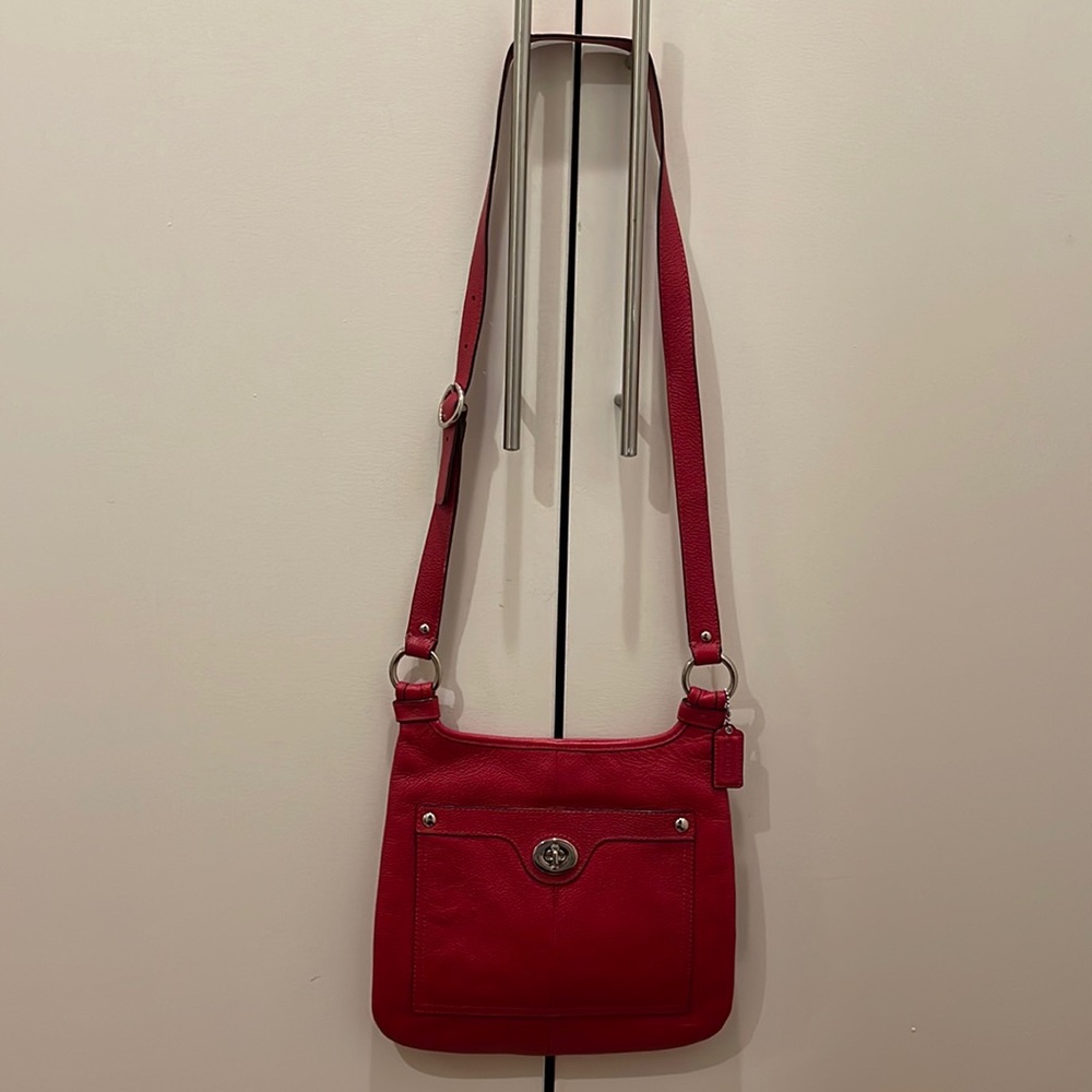 Coach Pebbled Leather Crossbody